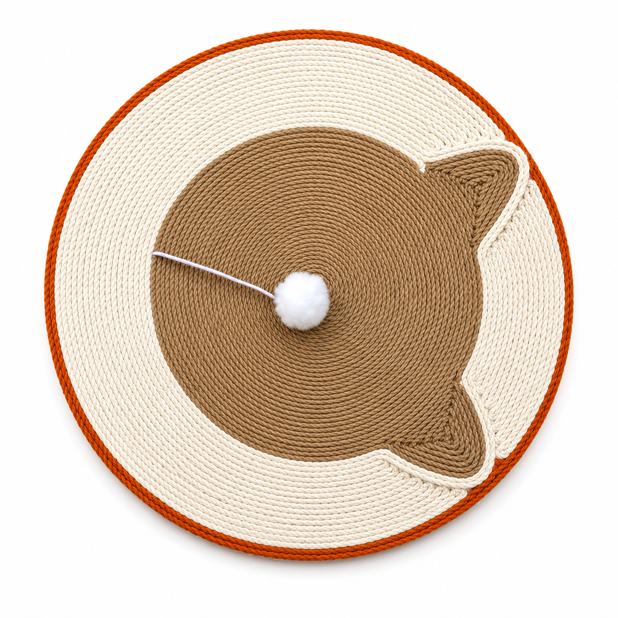 Macskafej alakú kaparószőnyeg macskáknak (44 cm)