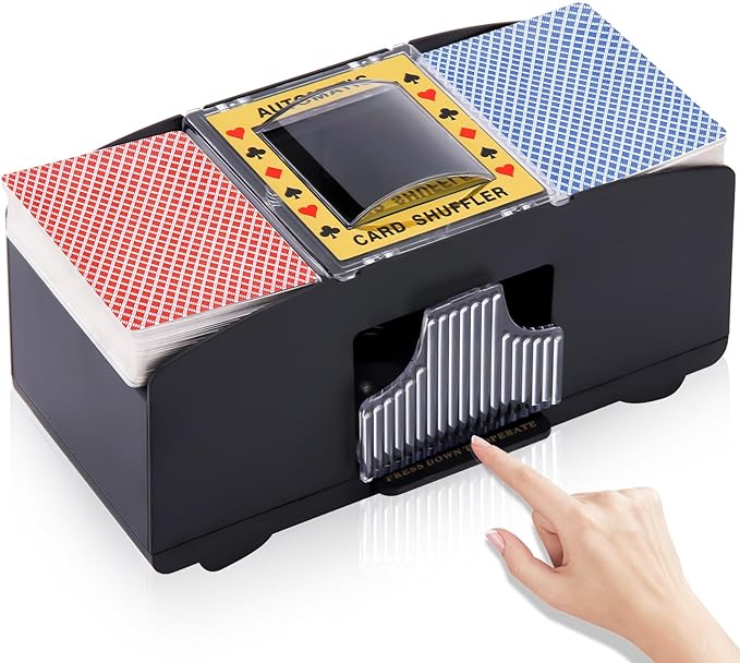 Automatikus kártyakeverő gép – 2 paklis