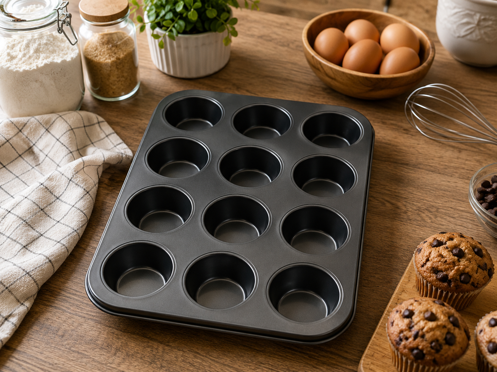 12 Részes Muffin Sütőforma