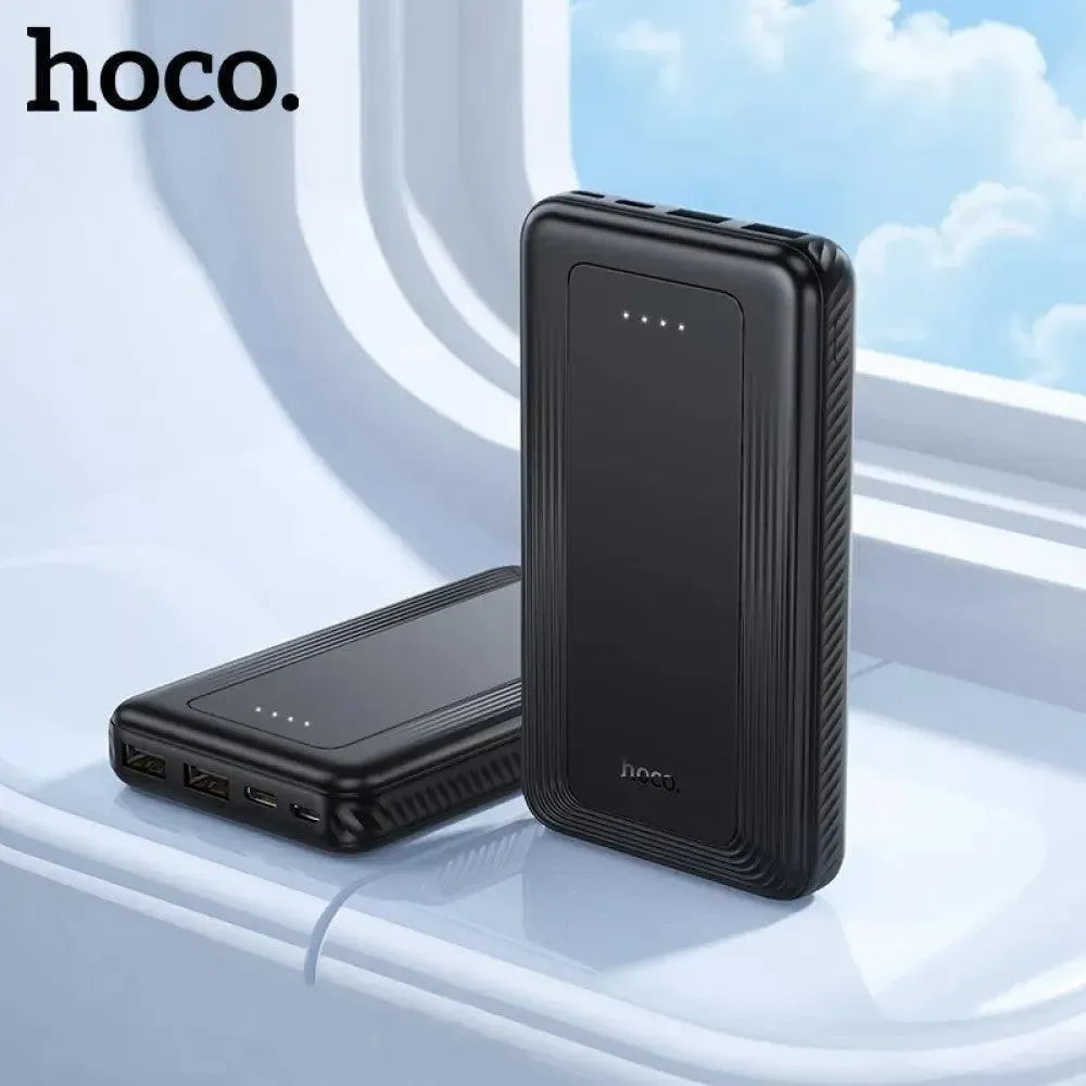 HOCO J165 Ultra-Slim 10000 mAh Power Bank – Fekete