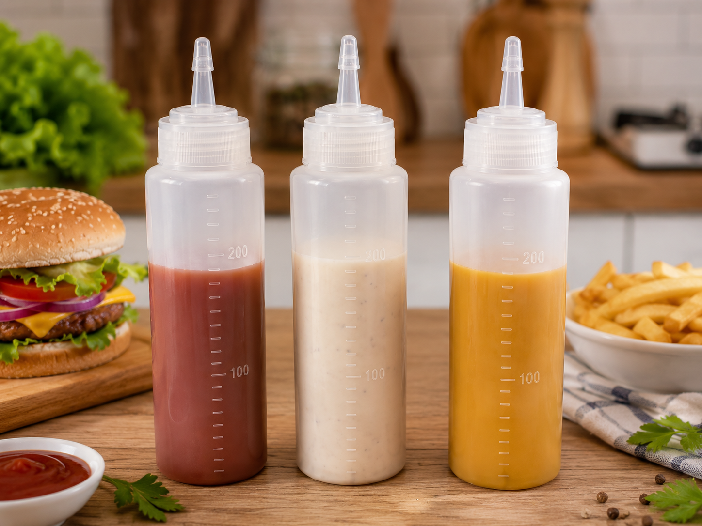 250 ml-es szószadagoló flakon