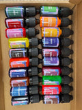 20 db-os folyékony gyertyaszínező készlet (10 ml/db)