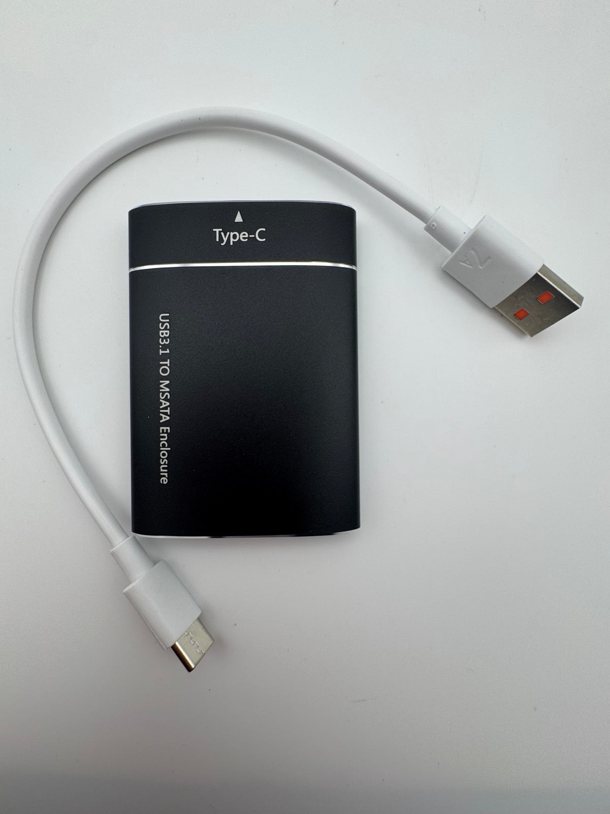 USB 3.1 Type-C M.2/mSATA SSD Külső Ház