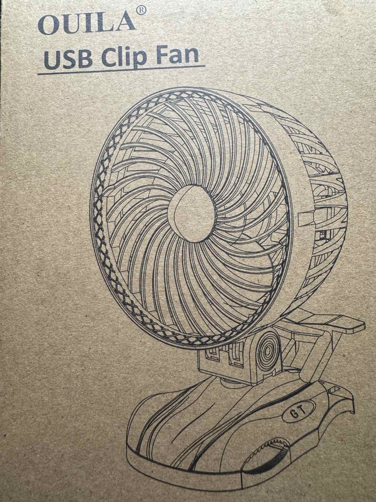 USB Csíptetős Ventilátor