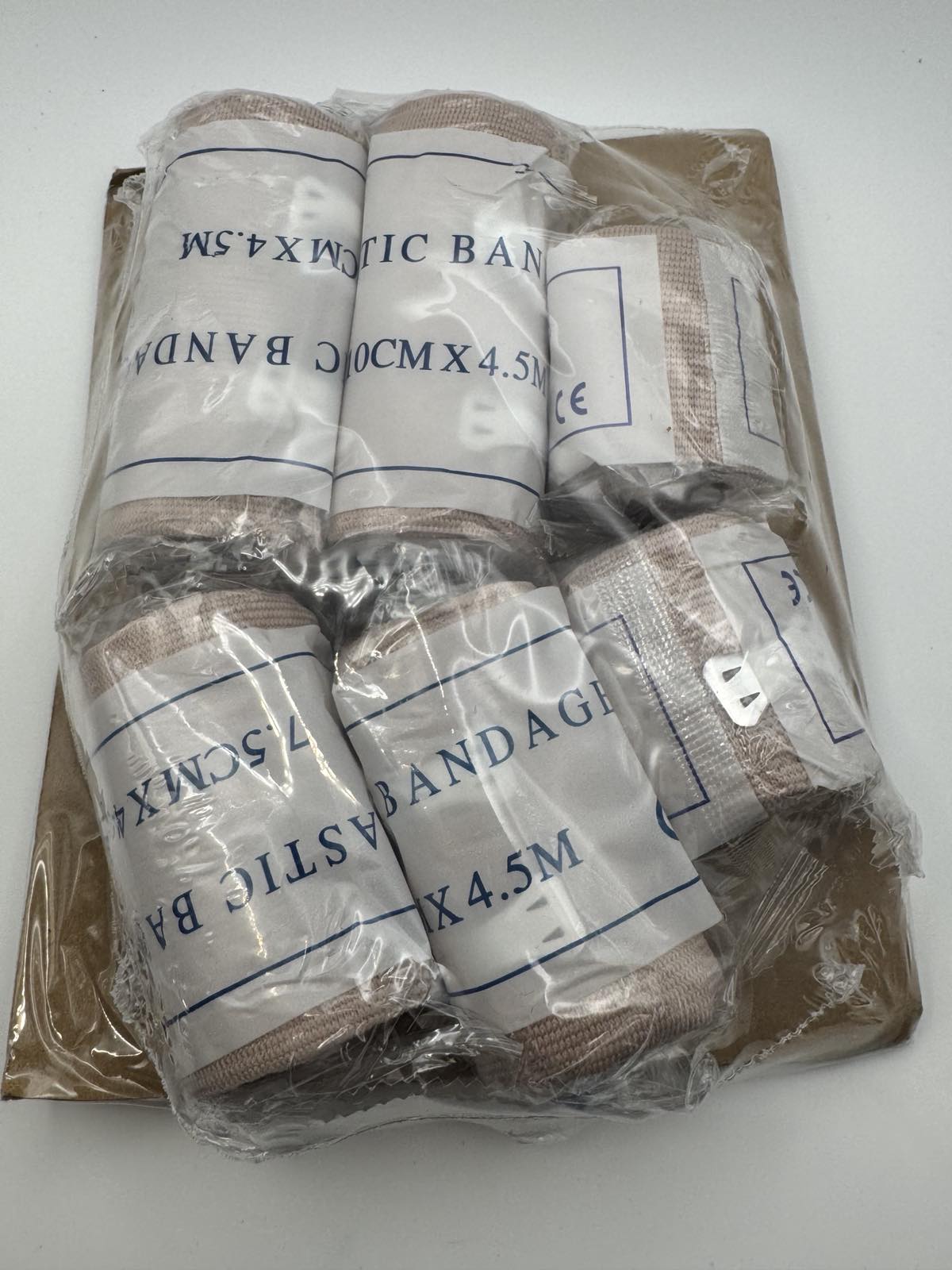 Rugalmas Elasztikus Pólya(Fásli) Fém Kapoccsal