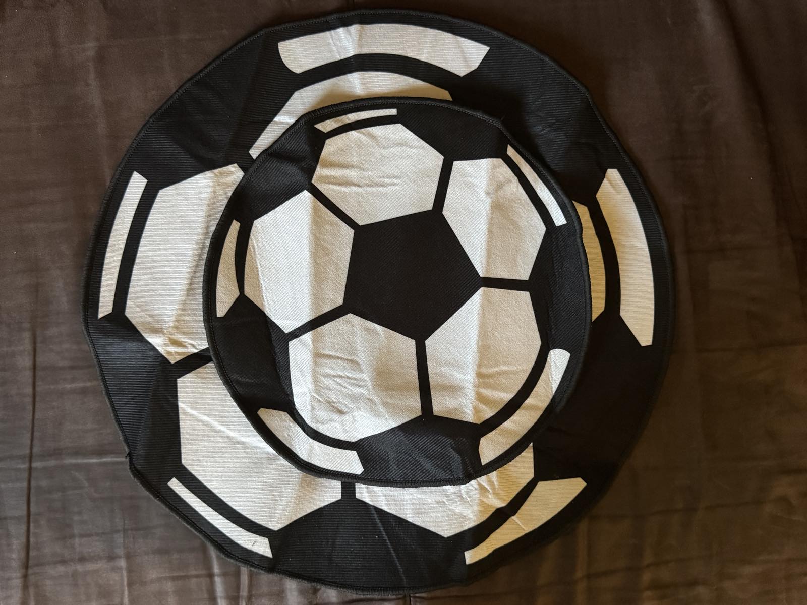 Focilabda Mintás Csúszásgátló Gyerekszőnyeg Szett (40 cm + 60 cm)