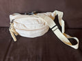 Kordbársony Crossbody Övtáska – Bézs